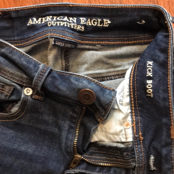 American Eagle Kick Boot Jeans 00S - Picture 4 of 8